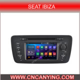 Pure Android 4.4.4 Car GPS Player for Seat Ibiza 2013 with Bluetooth A9 CPU 1g RAM 8g Inland Capatitive Touch Screen. (AD-6524)
