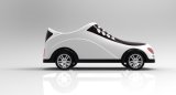 Portable High-Heeled Shoes, Sport Car Shape Speaker for Mobile Smart Phone