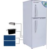 138L Free Standing Double Door Solar Refrigerator Freezer