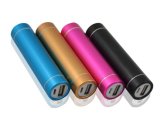 Cheap 2600mAh Portable Cylinder Power Bank External Backup Battery Charger Emergency Power Pack for All Mobile Phones, Travel Banks Chargers