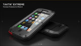for iPhone 4S Back Glass Cover (anti-shock/anti-drop vawith metal frame case, tempered glass screen cover)