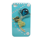 Cell Phone Accessory Czech Crystal Case for iPhone 4/4s (AZ-C027)
