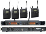 in Ear Monitor Wireless System, Twin Transmitter Monitoring Professional for Stage Performance