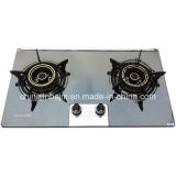 2 Burners 730 Length Color-Coated, Stainless Steel Built-in Hob/Gas Hob