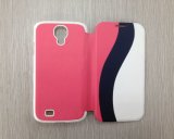 High Quality PU Leather Mobile Phone Case for Samsung S4