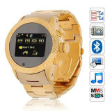 Single SIM Touch Screen Watch Mobile Phone with MP3/MP4 & E-book (S766)