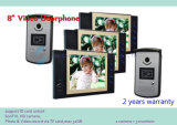 8 Inch Audio&Video Door Phone, Multi-Users Intercom System,