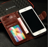 High Quality Luxury Flip PU Leather Case for iPhone 6 Mobile Phone Cover Case