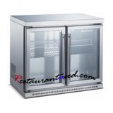 2 Doors Fancooling Bar Refrigerator