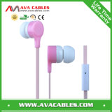 Wholesale Competitive Plastic Flat Wire Earphone