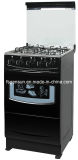 Black Painting Kitchen Appliances Gas Oven