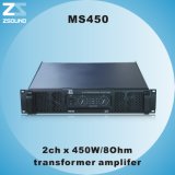 MS450 2CH X 600W/8ohm Professional Amplifier