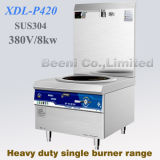 380V 8000W Restaurant Heavy Duty Single-Burner Induction Big Soup Cooker