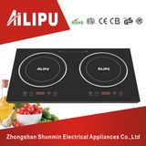 CE Certificate Hot Selling Double Burner Desktop Induction Cooktop