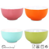 Ceramic Rice Color Glaze Bowls