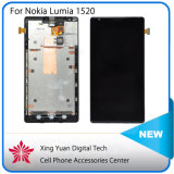 100% Original LCD Display with Touch Screen Digitizer Assembly for Nokia Lumia 1520 with Frame