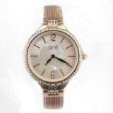 Rose Golden Plated Wrist Watch for Lady Lw-05A