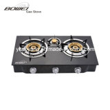 China Supply Gas Stove Auto Ignition with 3 Burner