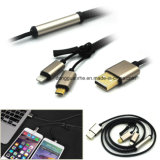 Wholesale 2 in 1 USB Cable for Micro Phone (RHE-A4-035)