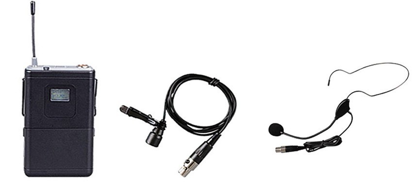 Professional Pll UHF Dual Channel Wireless Microphone for PRO Audio (MC-9007)