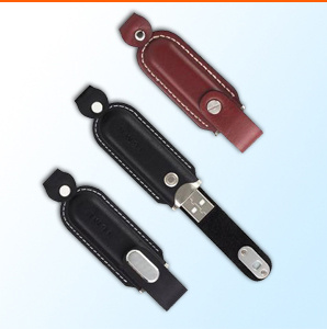 Leather USB Flash Drive (AU-030a)