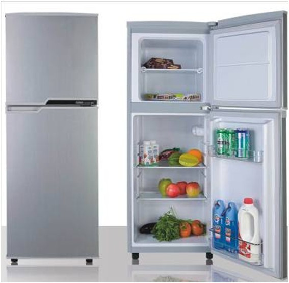 Double Door-up Freezer Fridge 116L
