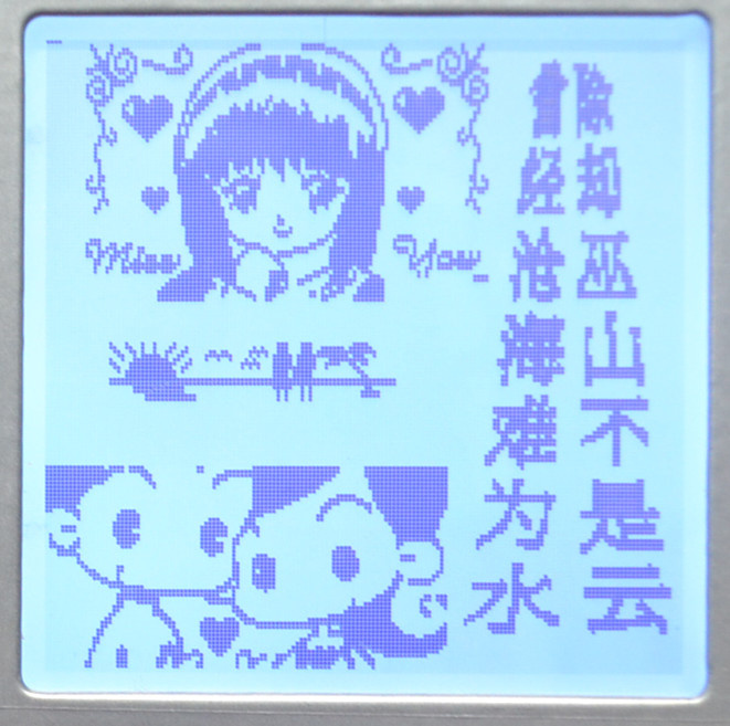SGD-LCM-GY1616A4F-LCD Display