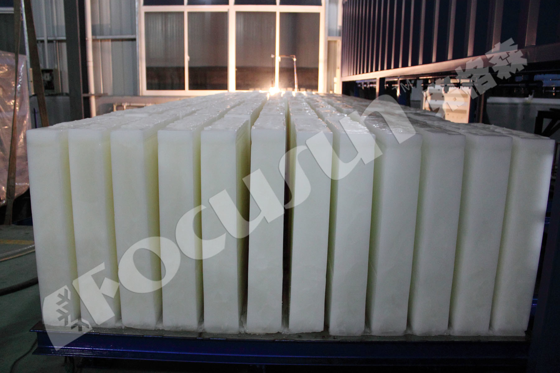 Water Cooled Industrial Containerized Block Ice Maker