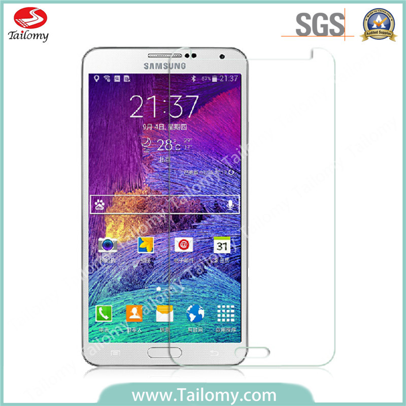 Mobile/Cell Phone Accessories Tempered Glass Screen Protector for Samsung Galaxy Note 4