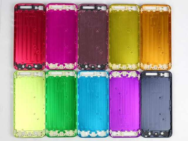 Color Housing for iPhone 5 Back Cover Back Panel Replacement
