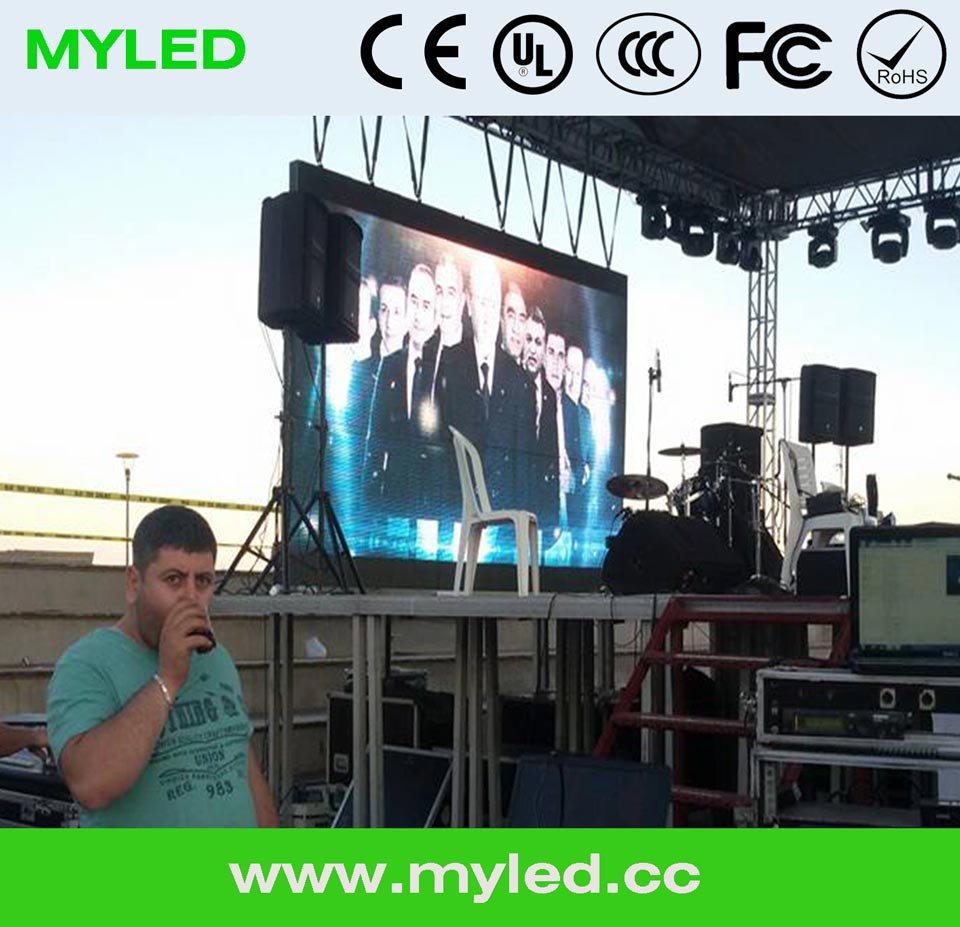 Eazy Installation Media LED Stage Rental LED Display