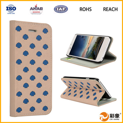 New Arrival Leather Back Cover for iPhone 6