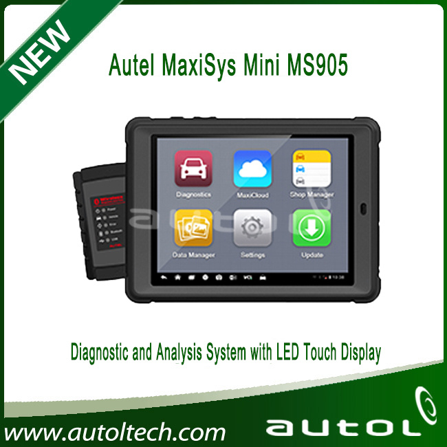 Autel MaxiSys Mini MS905 Automotive Diagnostic and Analysis System with LED Touch Display