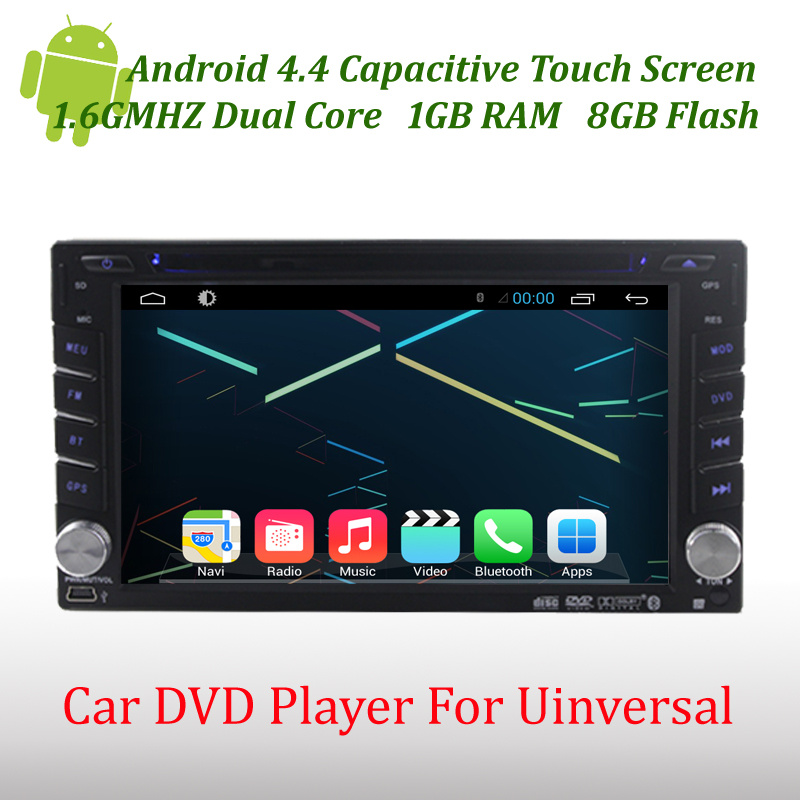 Double DIN Universal Android Car DVD GPS Navigation