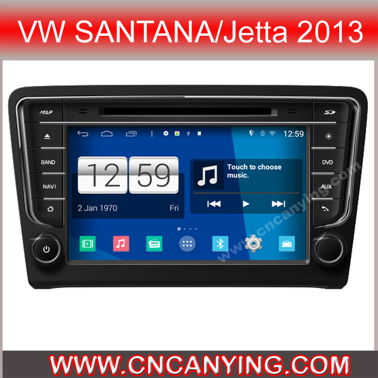 S160 Android 4.4.4 Car DVD GPS Player for VW Santana/Jetta 2013. (AD-M243)