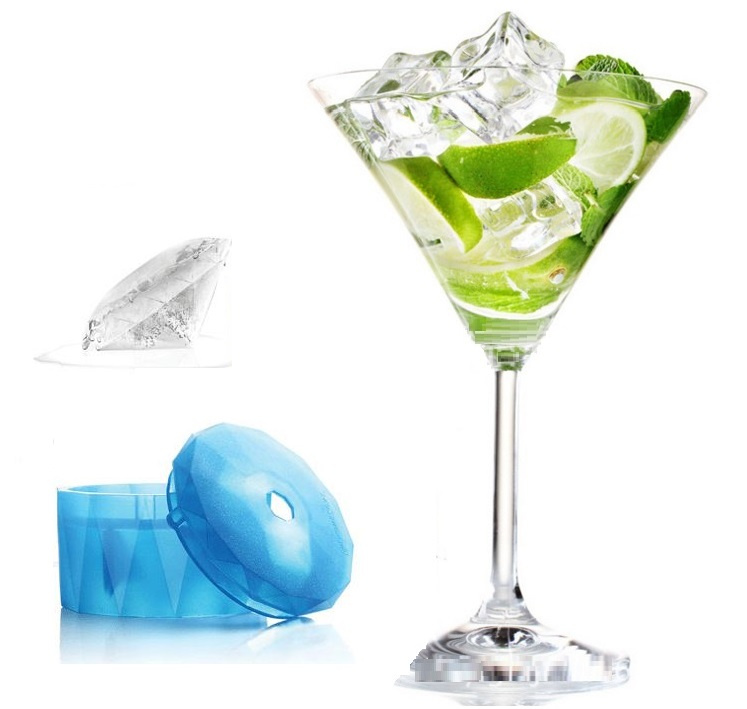 Diamond Ice Tray Ice Maker Whiskey Ice Cube Diamond Ice Cube