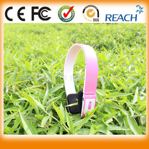 Stereo Headphone Wireless Headset Bluetooth Earphone with CE&RoHS Approved