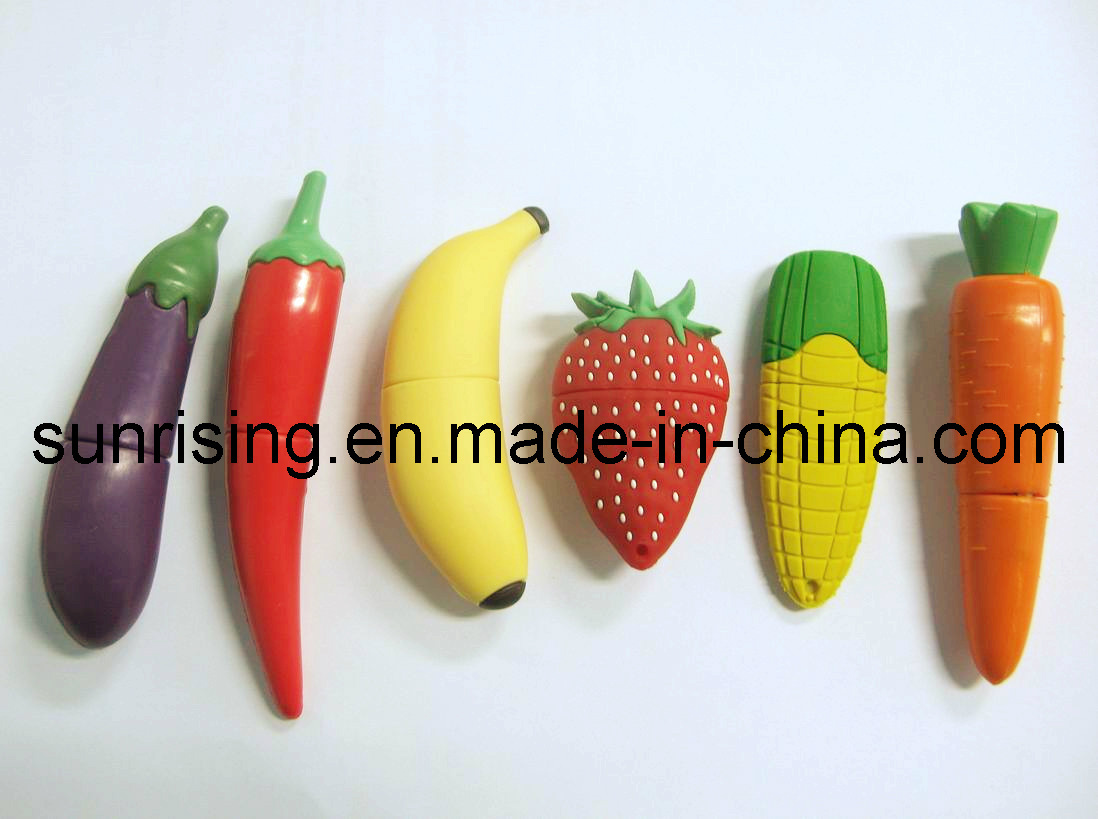 Vegetable USB Flash Drive, Food USB Flash Drive, Fruit USB Flash Drive