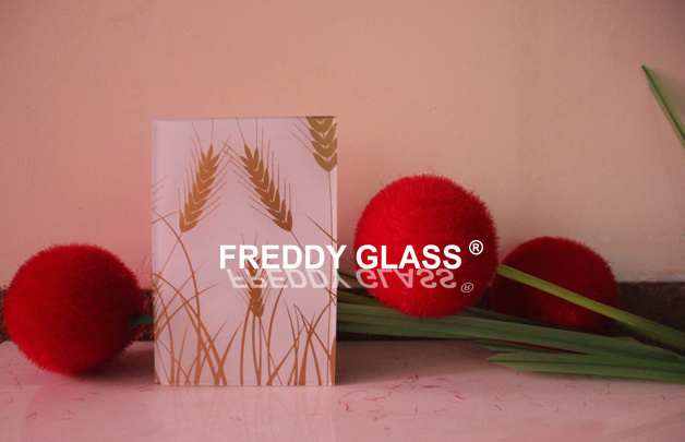 3mm-25mm Silk Screen Printing Glass, Enamel Glass, Ceramic Coated Glass