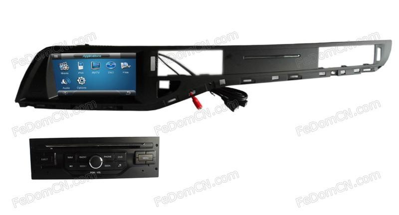 7 Inch Touch Screen in-Dash Car DVD GPS Player (C7029C5) for Citroen C5 with Radio Bluetooth GPS Navigation MP3/4 USB/SD