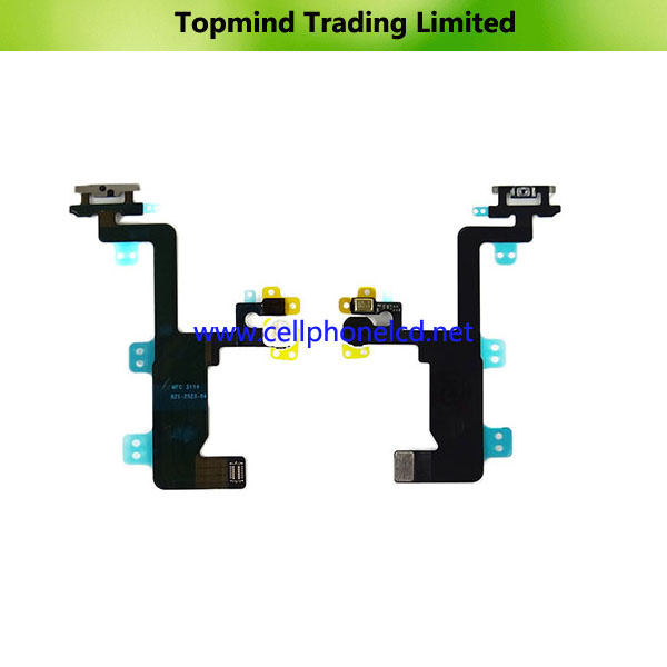 Mobile Phone Parts Power Button Flex Cable for iPhone 6