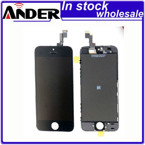 Mobile Phone Replacement Full LCD Display for Apple iPhone 5c, White