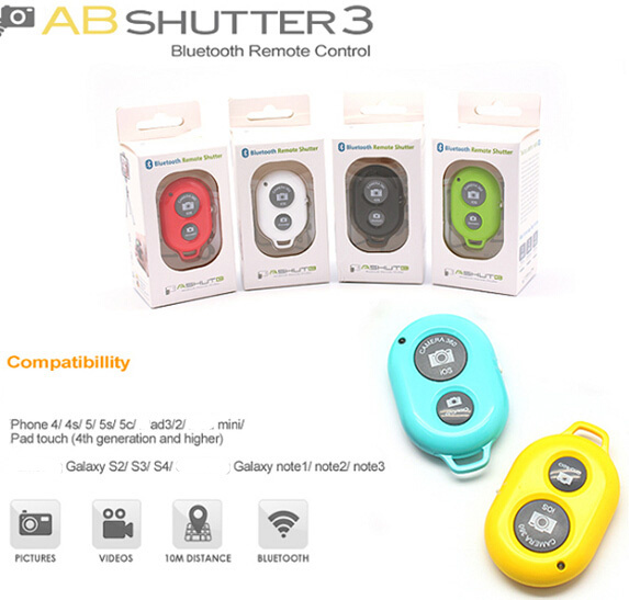 Bluetooth Remote Control Shutter for Samsung and iPhone