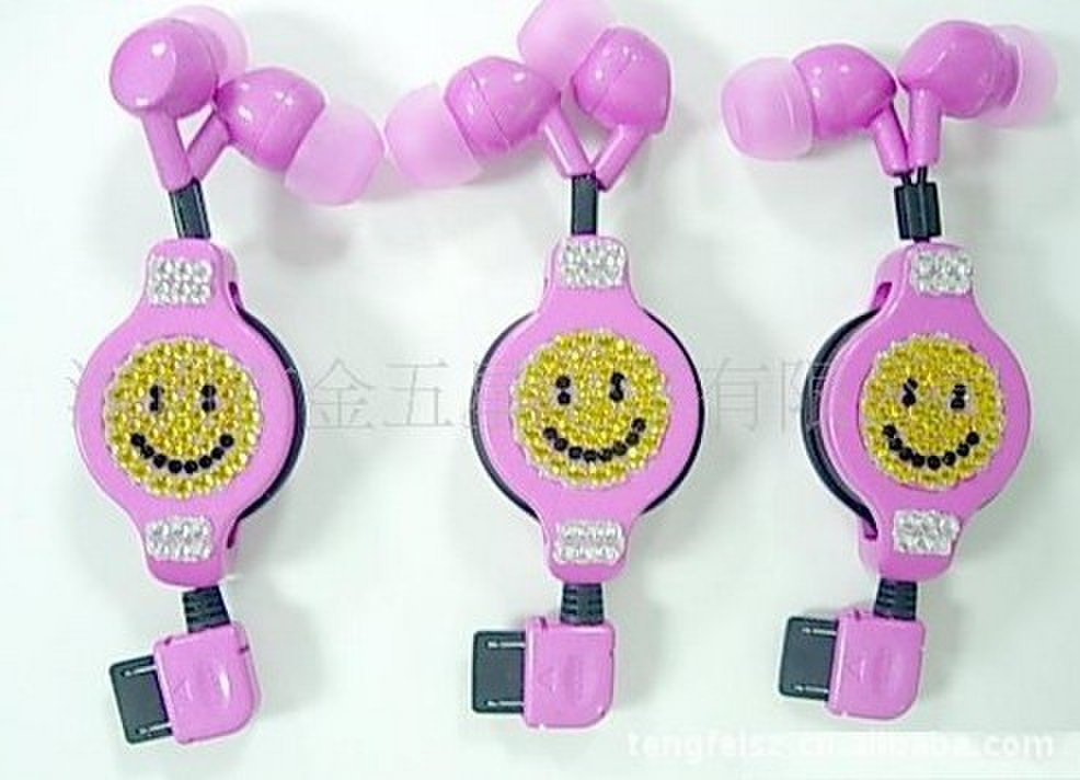 2014 Newest Model Rectractable Earphone