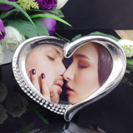 Dream Girl Metal Photo Frames Wholesale Frame with Border Diamond Photo Frame New Models