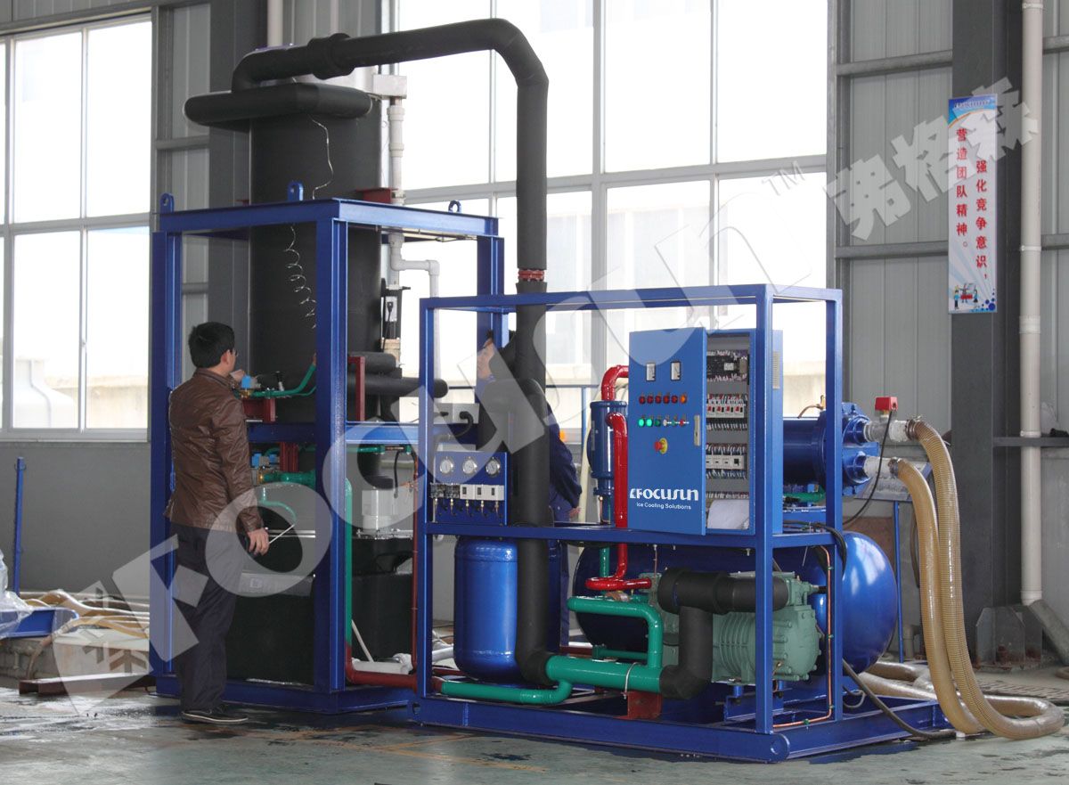 Drinks/ Food Cooling Ice Plant/10 Ton Per Day Tube Ice Machine/Tube Ice Maker