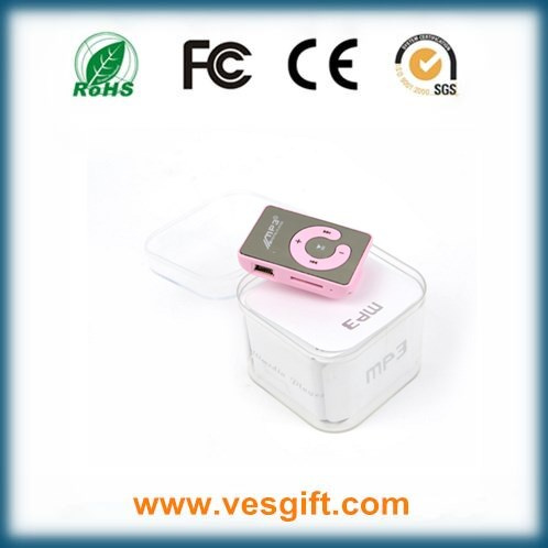 Portable MP3 Player with Card Small MP3