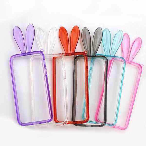 Rabbit Ear TPU Phone Accessories