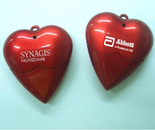 Sweet Heart Red USB Flash Drive