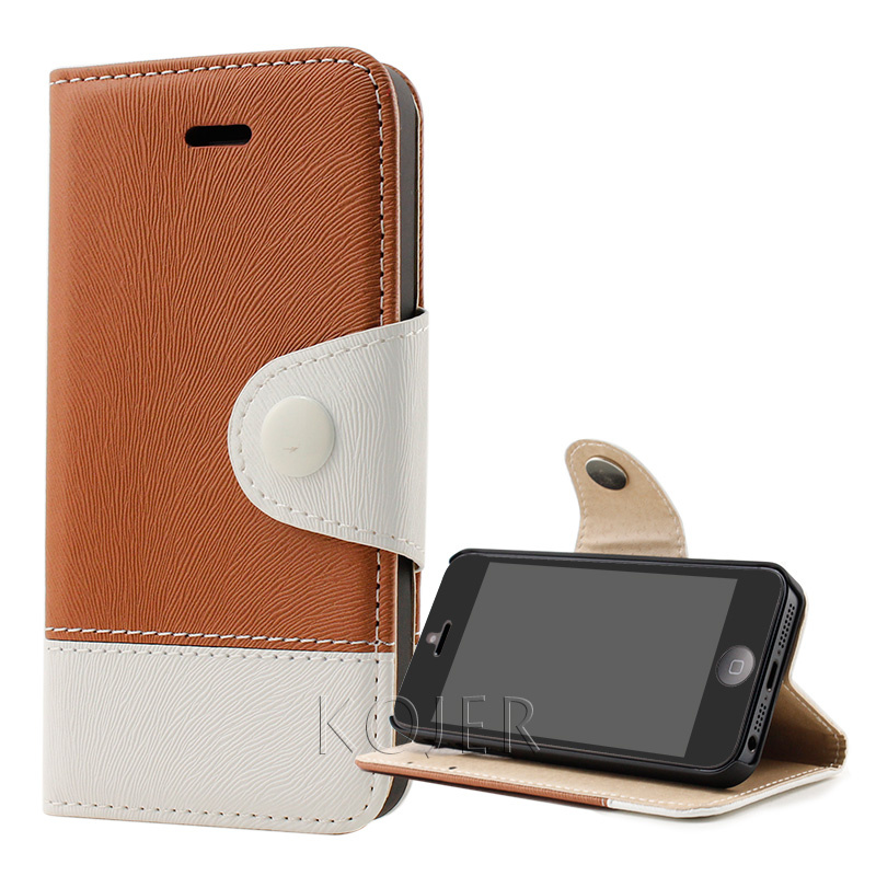 Flip and Wallet Case with Card Slots for iPhone, for Samsung, for Huawei, for Alcatel Mobile Phone Accessory